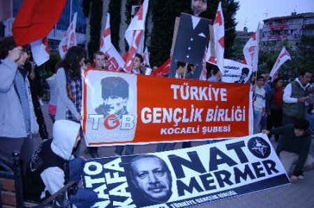 Rasmussen Türkiye Ziyaretini Protesto Ettiler