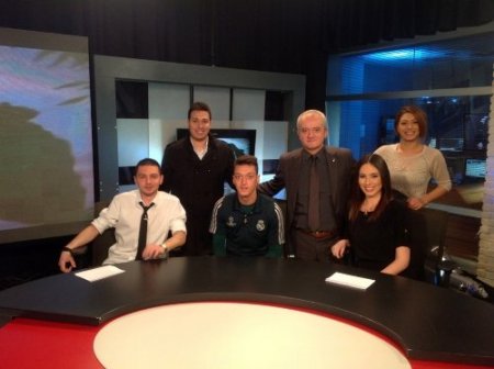 Real Madrid'in yıldızı Mesut Özil BJK TV'ye konuk oldu