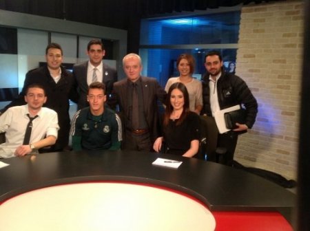 Real Madrid'in yıldızı Mesut Özil BJK TV'ye konuk oldu