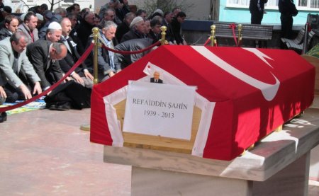 Refaiddin Şahin Ünye'de toprağa verildi