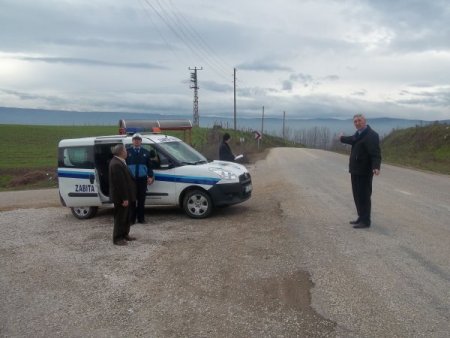 Referandumla mahalle olan köylere ilk yenilik minibüs seferleri oldu