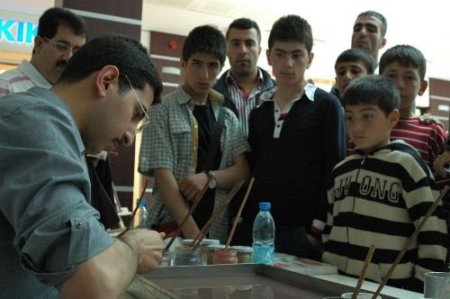 Reşat Kazancı İlköğretim Okulu'nun Resim Sergisi Büyük İlgi Gördü