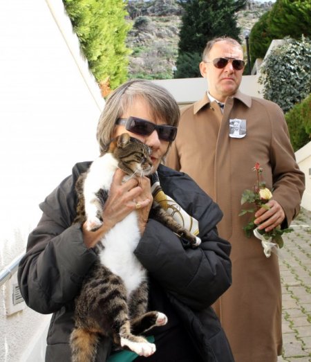 Ressam Burhan Doğançay Turgutreis'te toprağa verildi