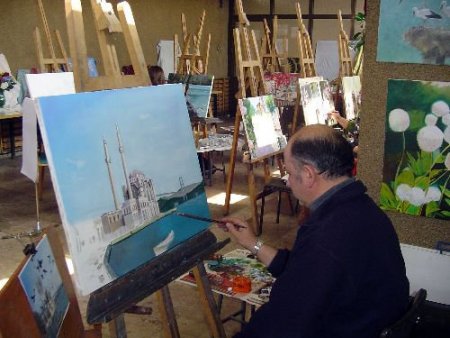 Ressam İmam İkinci Sergisini Açıyor