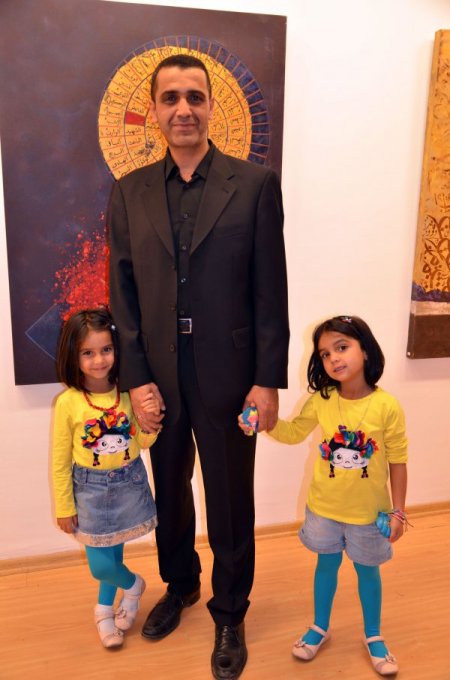 Ressam Kuliyev ve Taş’ın resim sergisi izlenime açıldı