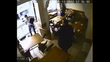 Restoran cinayeti kamerada