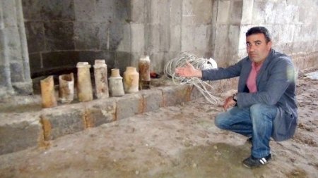 Restorasyon kazısında Selçuklulara ait 863 yıllık tarihi bulgulara rastlandı