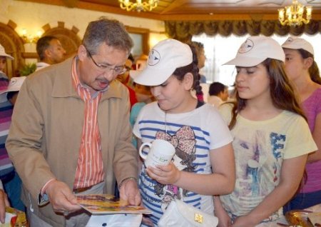 Reyhanlılı öğrenciler Kahramanmaraş gezisiyle stres attı