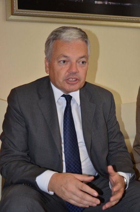 Reynders: Türkiye ile dayanışma içerisinde olduğumuzu göstermeye geldik