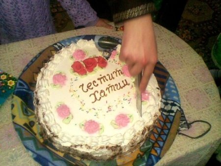 Ribnovo'da hatim töreni sonrası öğrencilerden 