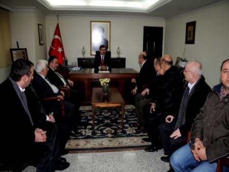 Ridef Üyeleri Vali Turhan'ı Ziyaret Etti