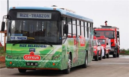 Rize Belediyesi, 5 Yeni Aracı Bünyesine Kattı