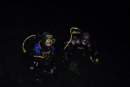 Rize Doğa Sporları Kulübü Dalgıçları, Yeni Yıla Suyun 53 Metre Altında Girdi