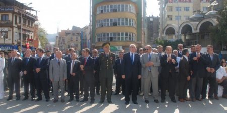 Rize'de 'Gaziler günü'nde duygulandıran konuşma