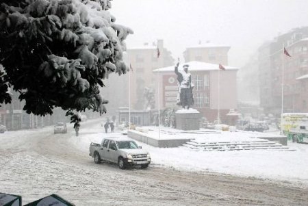 Rize'de Kar Yağışı Hayatı Olumsuz Etkiliyor