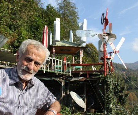 Rizeli yaşlı mucit, bu defa da hava tahmin sistemi icat etti