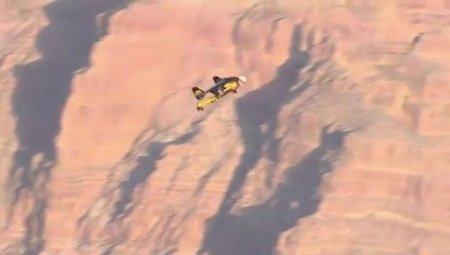 ‘roket Adam’ Grand Canyon Üzerinde Uçtu