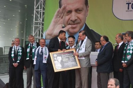 Romanlardan Başbakan Erdoğan'a Anlamlı Tablo