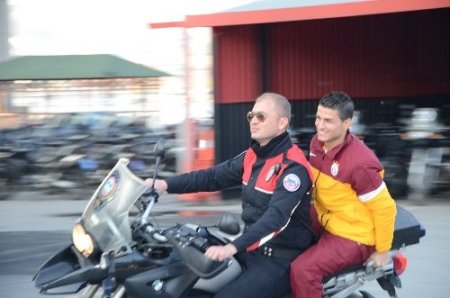 Ronaldo'nun formasını yunus polisleri korudu