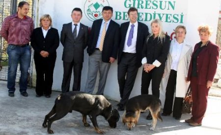 Rspca Genel Koordinatörü Bowles, Giresun Hayvan Barınağı'nı Ziyaret Etti