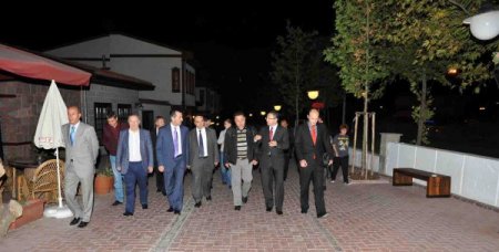 Rus heyet, Hamamönü'nü gezdi