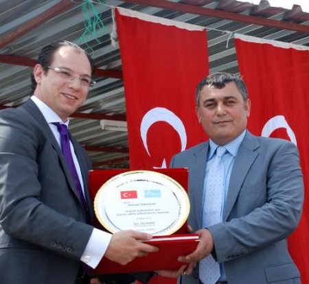 Rus Milyarderin Yaptıracağı Belediye Binasının Temeli Atıldı