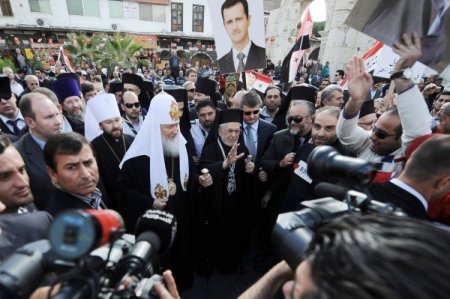 Rus Patriği Esed’le Görüştü, Suriye’nin Barış Ülkesi Olmasını İstedi