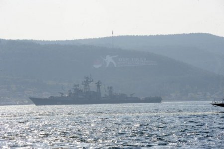 Rus Savaş Gemisi, Çanakkale Boğazı’ndan Geçti
