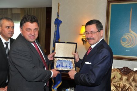 Rusya heyetinden Başkan Gökçek’e ziyaret