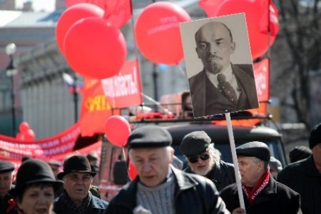 Rusya’da 1 Mayıs coşkusu