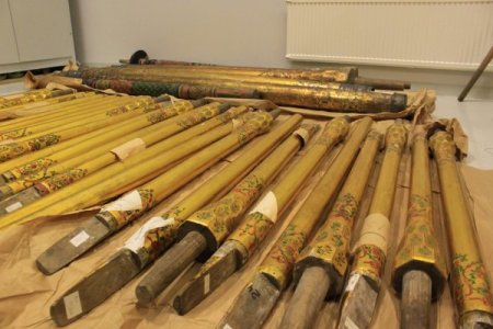 Rusya’da 220 yıllık Osmanlı çadırı ilk kez görüntülendi