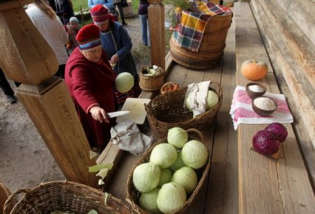 Rusya’da lahana festivaline büyük ilgi