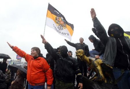 Rusya'da Ulusal Birlik Günü'nde Yabancı Karşıtı Gösteri