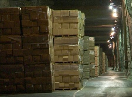 Rusya'nın Devlet Sırrı Gıda Rezervi Deposu Kapılarını Basına Açtı