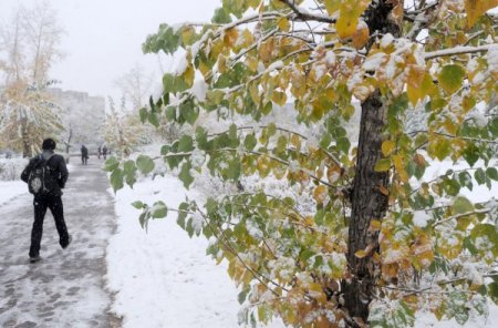 Rusya’ya İlk Kar Yağdı, Hayat Felç Oldu