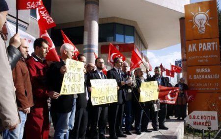 Saadet Partililerden Patriot tepkisi