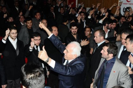 Saadet Partisi Genel Başkanı Mustafa Kamalak, Sivas’ta
