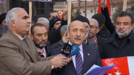 Saadet Partisi'nden Patroit füze sistemine dualı protesto