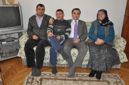 Şabanözü Kaymakamı şehit ailelerini ilçe bürokratlarıyla kardeş yaptı