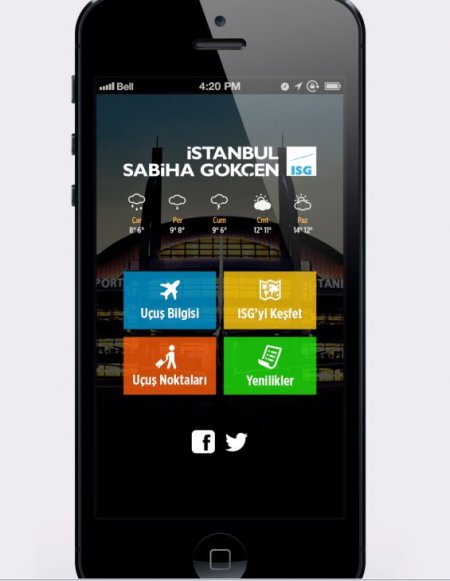 Sabiha Gökçen’de Mobil iOS uygulaması başladı