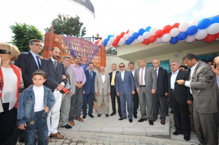 Sacit Safi Parkı törenle hizmete açıldı