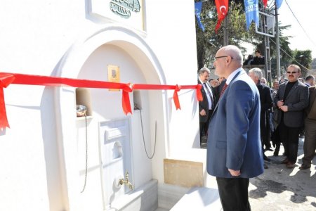 Safiye Sultan Çeşmesi suyuna kavuştu