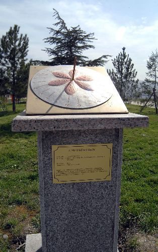 Safranın Güneş Saatini Yaptılar