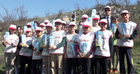 Safvet Koleji, Gonca Dergisi İşbirliği İle Fidan Dikti