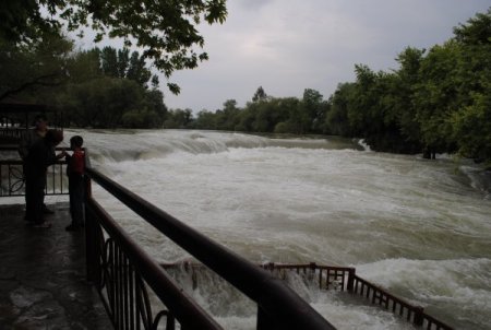 Sağanak Yağış, Manavgat Şelalesi'nde Su Seviyesini Yükseltti