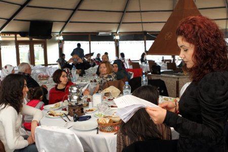 Sağlık-Sen'in kadın üyeleri üyeleri kahvaltıda buluştu