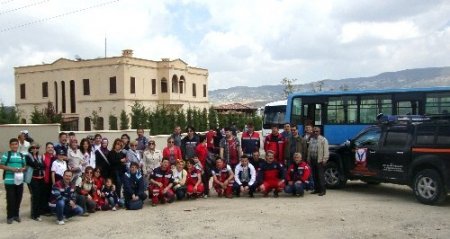 Sağlıkçılar vadi yürüyüşünde buluştu