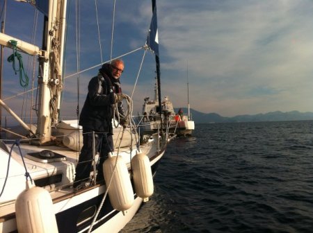 Sahil güvenlik, Alman denizciyi kurtardı