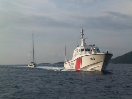 Sahil güvenlik, Alman denizciyi kurtardı