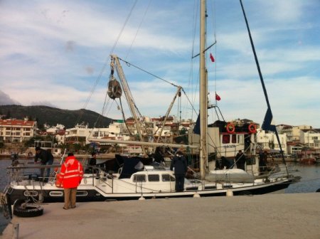 Sahil güvenlik, Alman denizciyi kurtardı